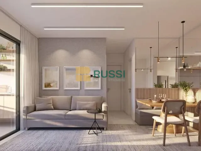 Apartamento 2 quartos e 2 banheiros, à venda, no bairro Jardim das Indústrias em São José dos Campos