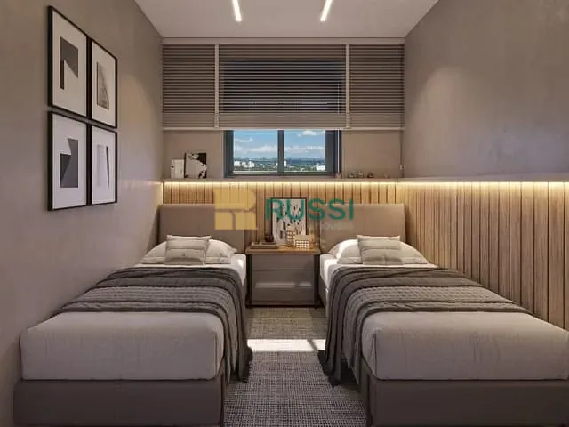 Apartamento 2 quartos e 2 banheiros, à venda, no bairro Jardim das Indústrias em São José dos Campos