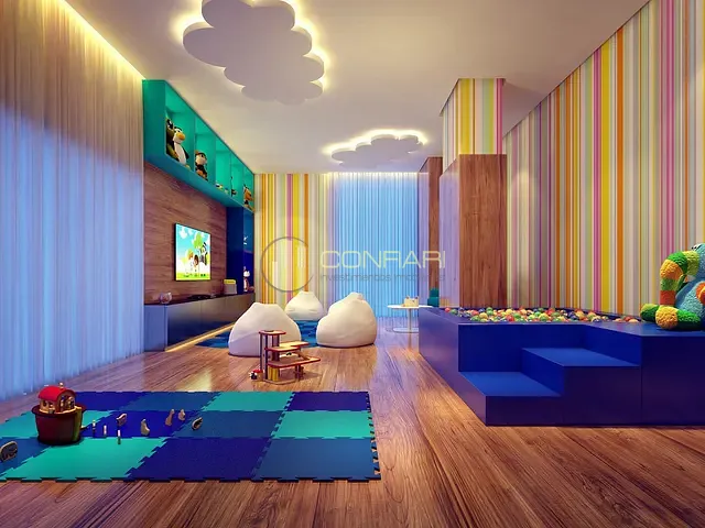 Apartamento com 100m² 2 quartos e 3 banheiros, à venda, no bairro Meia Praia em Itapema