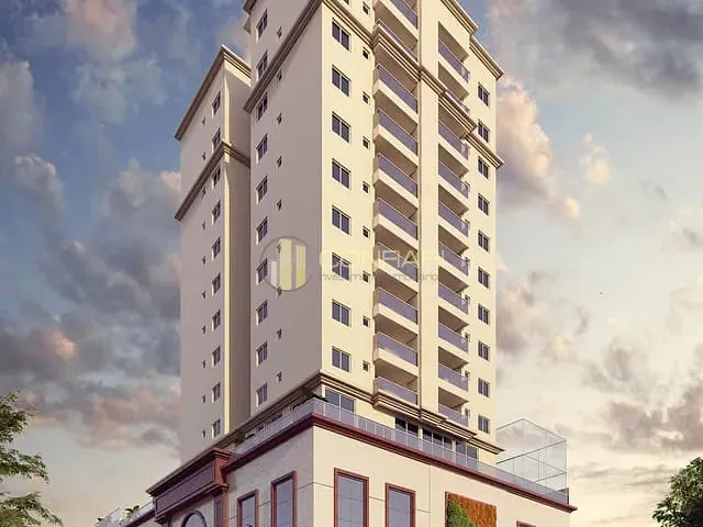 Apartamento com 100m² 2 quartos e 3 banheiros, à venda, no bairro Meia Praia em Itapema