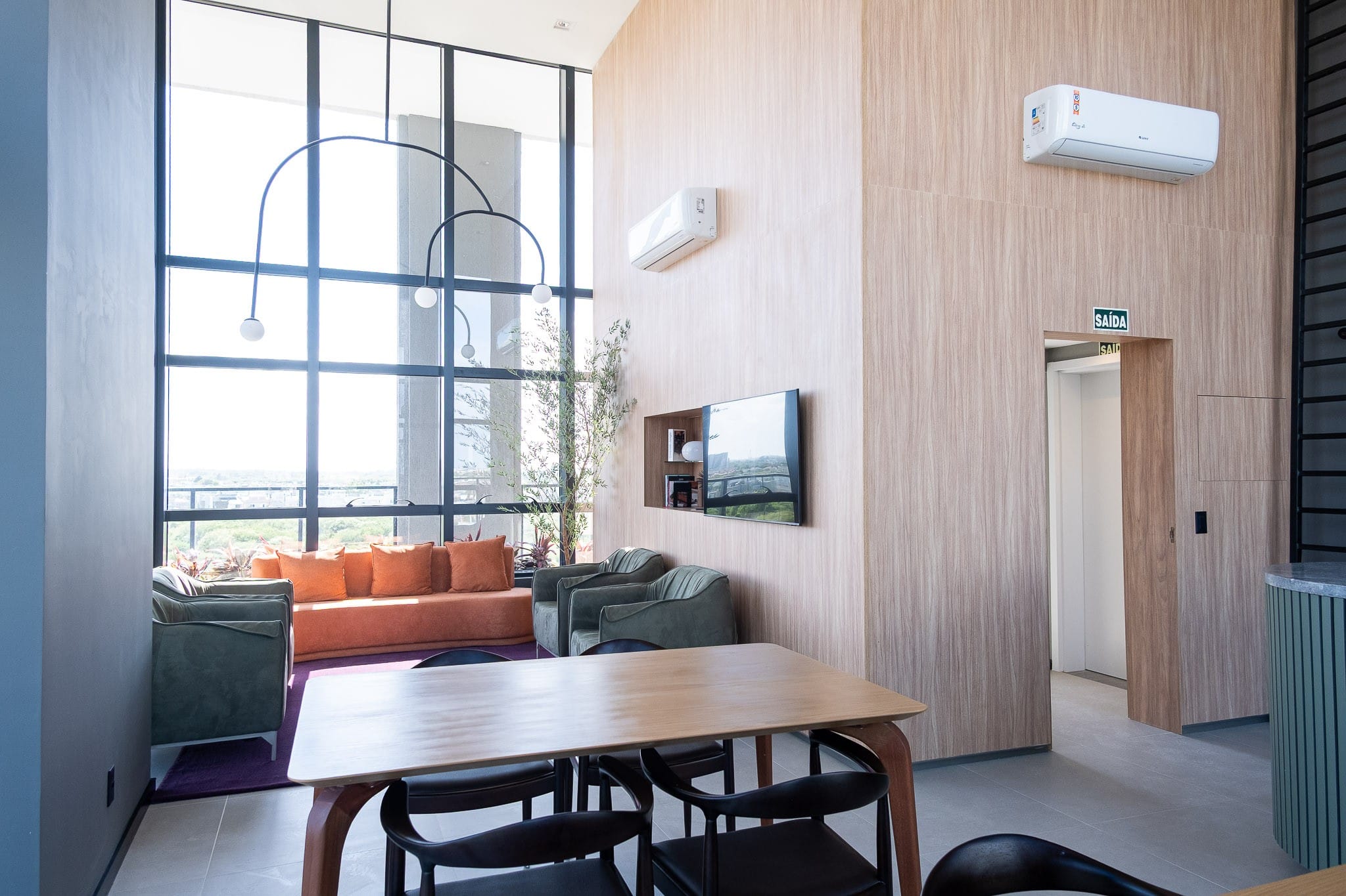 Apartamento mobiliado à venda no Aurora, Parque Una - 40 m², 1 quarto, móveis planejados e churrasqueira. - 10
