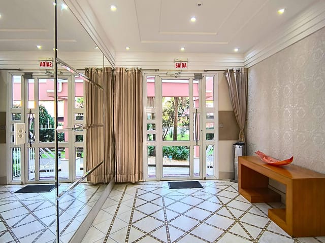 Condomínio do Apartamento - Apartamento com 3 Quartos, Todo Mobiliado para Locação, Vila Nova, Blumenau, SC | Mercator-10 Negócios Imobiliários