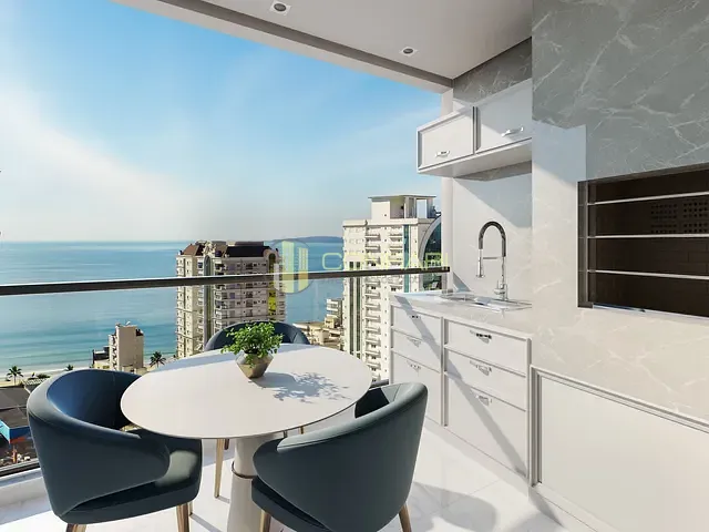 Apartamento com 84m² 2 quartos e 2 banheiros, à venda, no bairro Morretes em Itapema