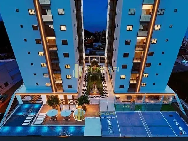Apartamento com 65m² 2 quartos e 1 banheiro, à venda, no bairro Morretes em Itapema