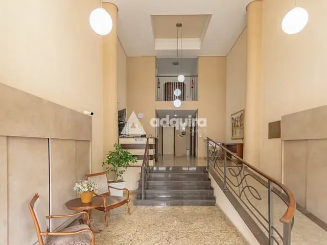 Apartamento com 174m² 3 quartos e 2 banheiros, à venda, no bairro Centro em Ponta Grossa