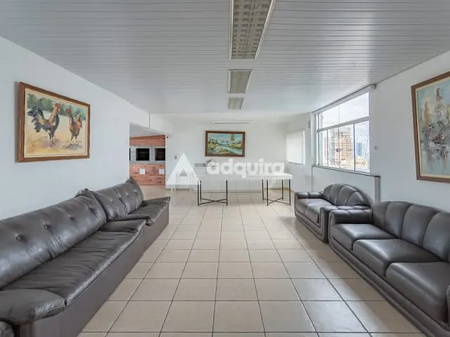 Apartamento com 174m² 3 quartos e 2 banheiros, à venda, no bairro Centro em Ponta Grossa