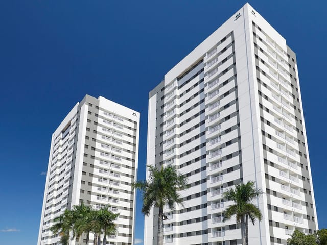 Condomínio do Apartamento - Apartamento para venda e locação, Edf Aquarela Pinheiros, Semi Mobiliado, 03 quartos (01 suíte), 02 vagas de garagem, 72 m² Útil, Parque Jamaica, Londrina, PR | ZBM NEGOCIOS IMOBILIARIOS