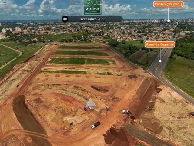 Terreno com 250m², à venda, no bairro Tiradentes em Campo Grande
