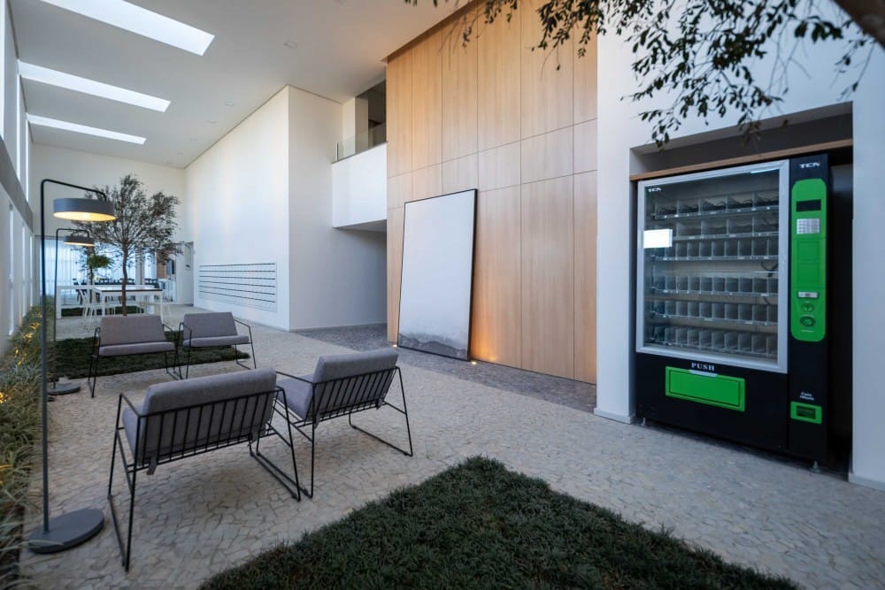 Apartamento mobiliado à venda no Inn, Parque Una - 46 m², 1 quarto, sacada com vista privilegiada para o Parque e vaga coberta. - 26