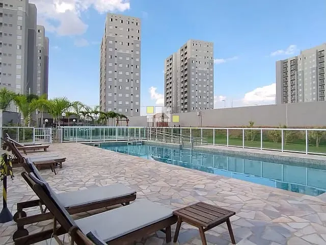 Apartamento 2 quartos e 1 banheiro, para alugar, no bairro Jardim das Palmeiras em Sumaré