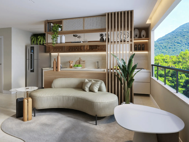 Apartamento com 47m² 2 quartos e 2 banheiros, à venda, no bairro Recreio dos Bandeirantes em Rio de Janeiro