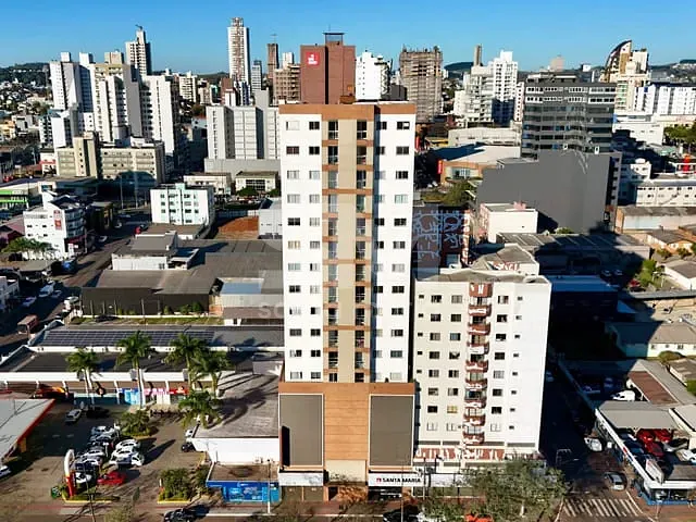 Apartamento com 76m² 2 quartos e 1 banheiro, à venda, no bairro Centro em Chapecó