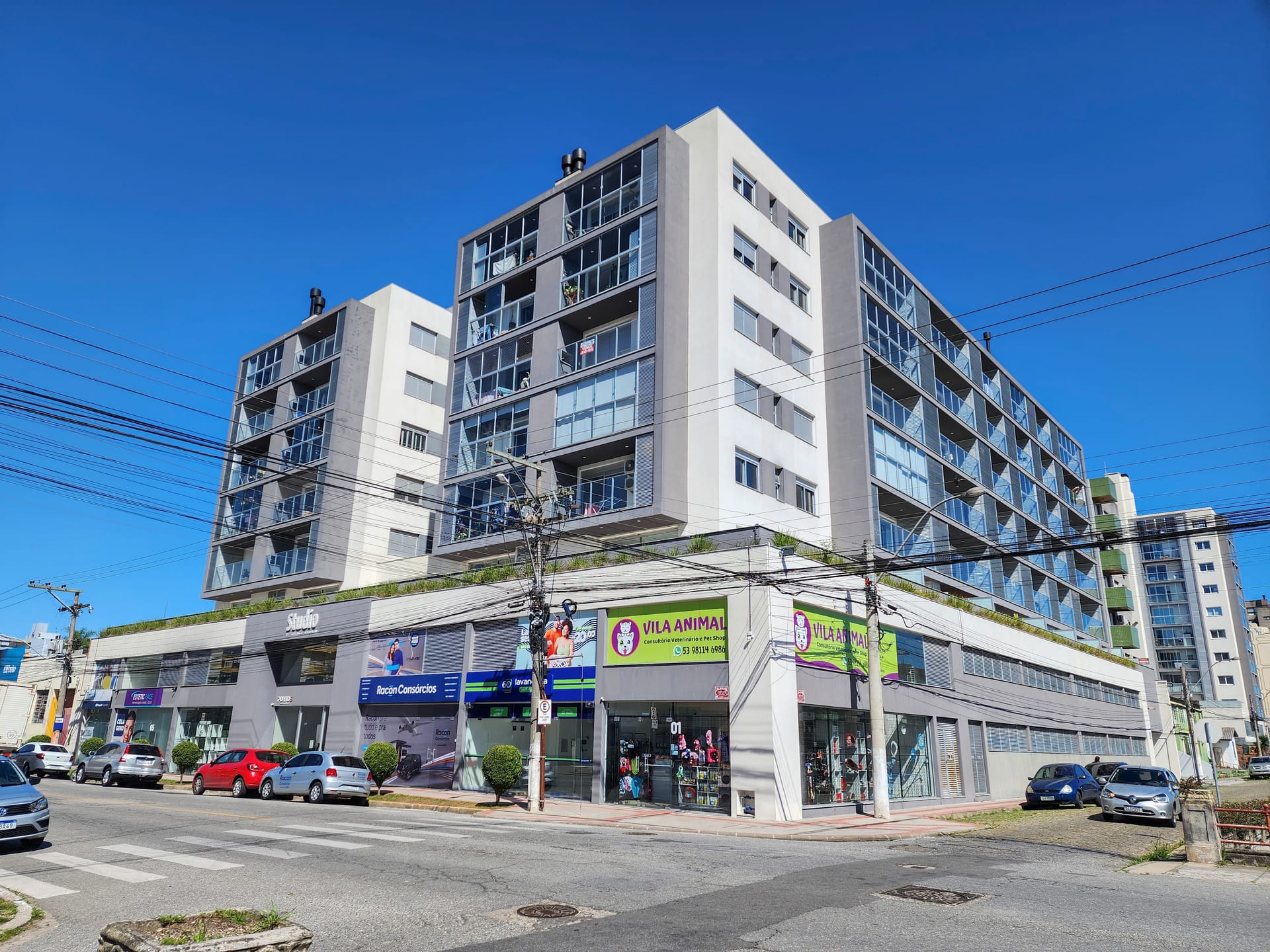 Apartamento garden à venda no Studio Residence Plus II, Centro - 46 m², 1 quarto, cozinha com armários e face norte. - 14