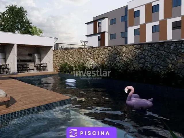 Apartamento 2 quartos e 1 banheiro, à venda, no bairro Palmeira em Campina Grande