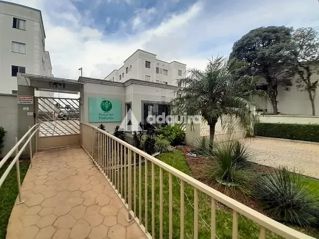 Apartamento com 56m² 2 quartos e 1 banheiro, à venda, no bairro Oficinas em Ponta Grossa