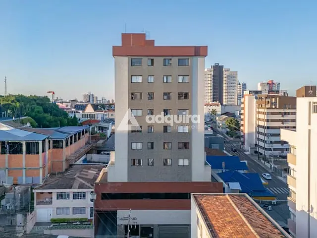 Apartamento 1 quarto e 1 banheiro, para alugar, no bairro Centro em Ponta Grossa