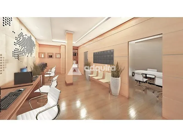 Apartamento 1 quarto e 2 banheiros, à venda, no bairro Centro em Ponta Grossa