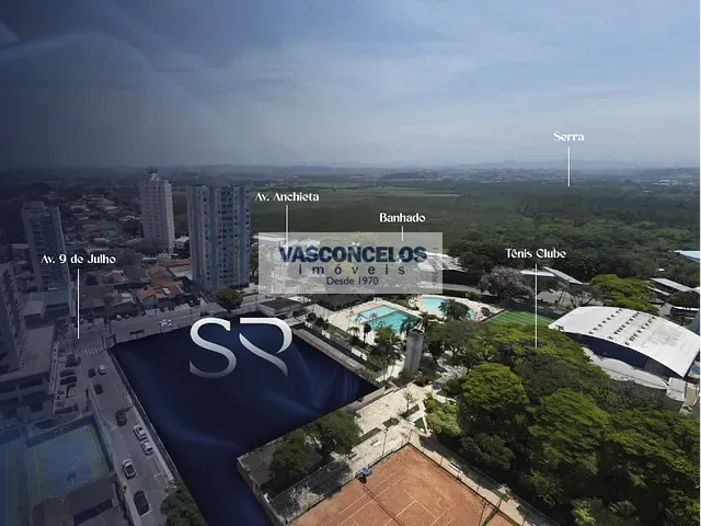 Apartamento com 81m² 1 quarto e 1 banheiro, à venda, no bairro Jardim Apolo I em São José dos Campos
