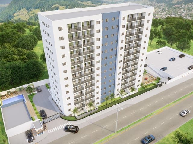 Apartamento com 58m² 2 quartos e 1 banheiro, à venda, no bairro Jardim do Vale em Guaratinguetá