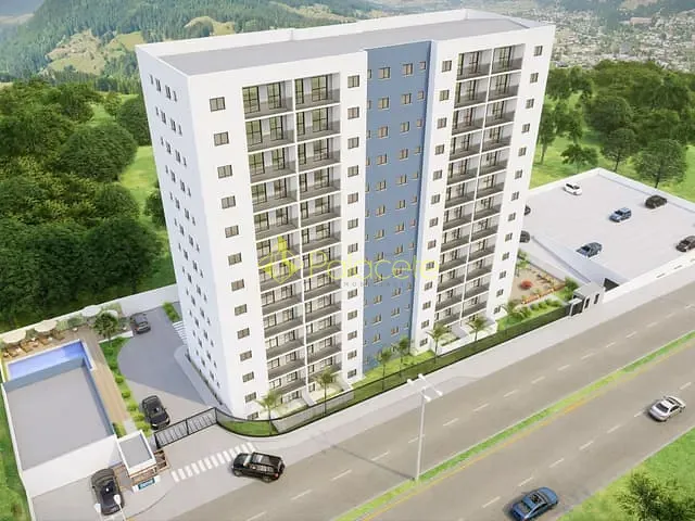 Apartamento com 58m² 2 quartos e 1 banheiro, à venda, no bairro Jardim do Vale em Guaratinguetá