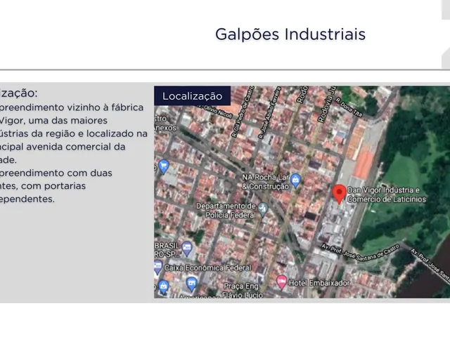 Galpão / Barracão para alugar, no bairro Centro em Cruzeiro