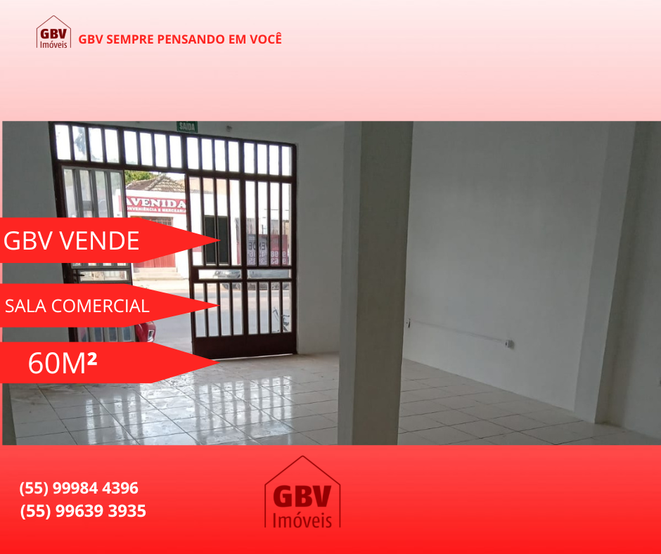 Sala Comercial de no bairro Centro, em São Gabriel | Eu Corretor