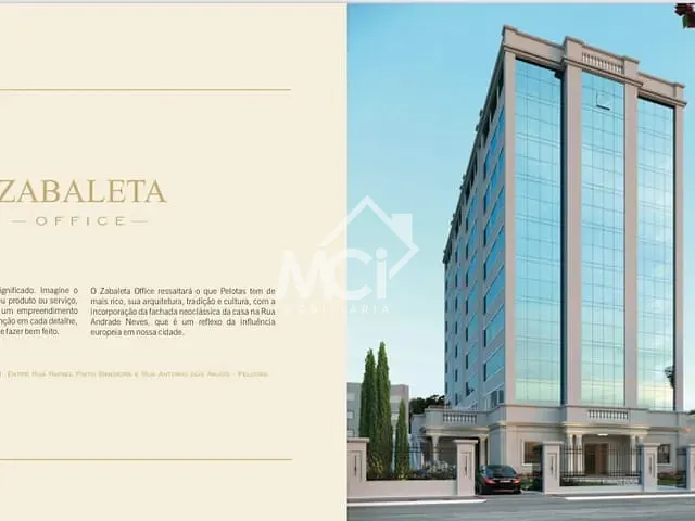 Sala com 35m², à venda, no bairro Centro em Pelotas