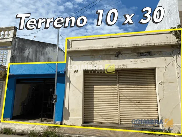 Terreno com 300m², à venda, no bairro Centro em Santarém