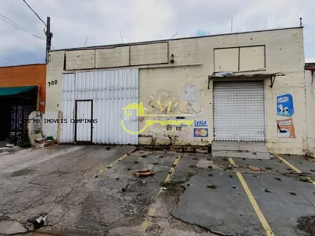 Galpão / Barracão com 550m², à venda, no bairro Jardim Novo Campos Eliseos em Campinas