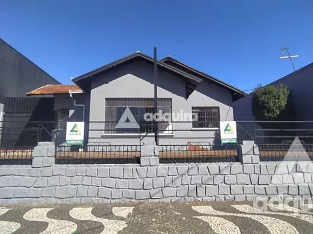 Casa com 970m², para alugar, no bairro Centro em Ponta Grossa