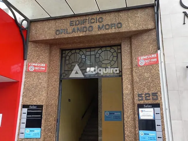 Sala para alugar, no bairro Centro em Ponta Grossa