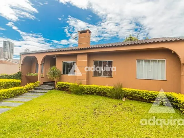 Casa com 1120m² 3 quartos e 4 banheiros, à venda, no bairro Estrela em Ponta Grossa