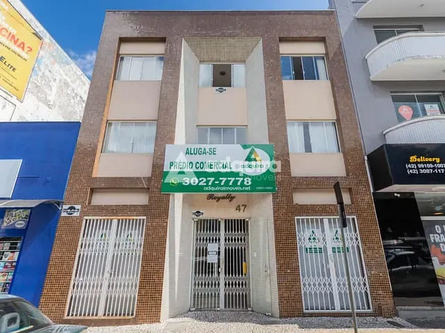 Sala para alugar, no bairro Centro em Ponta Grossa