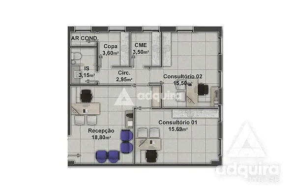 Sala-Conjunto, 142 m² - Foto 11