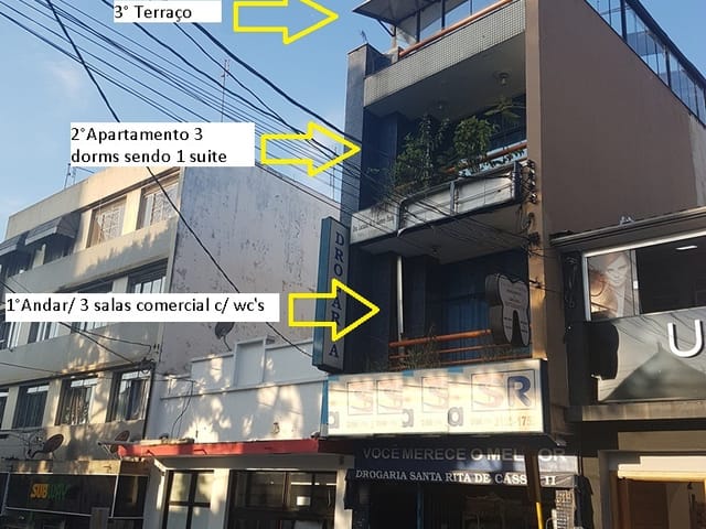 Prédio com 575m², à venda, no bairro Centro em Aparecida