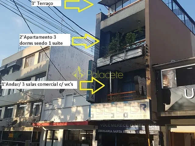 Prédio com 575m², à venda, no bairro Centro em Aparecida
