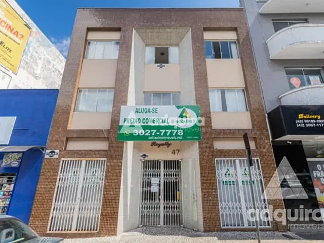 Prédio à venda ou para alugar, no bairro Centro em Ponta Grossa