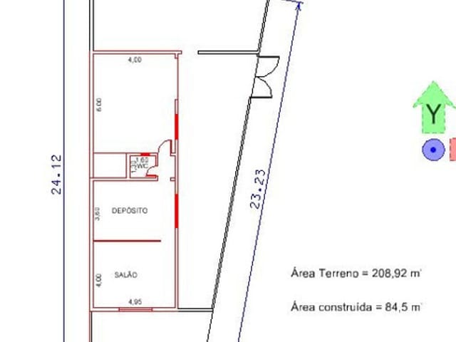 Galpão / Barracão com 210m², à venda, no bairro Jardim São José em Caçapava
