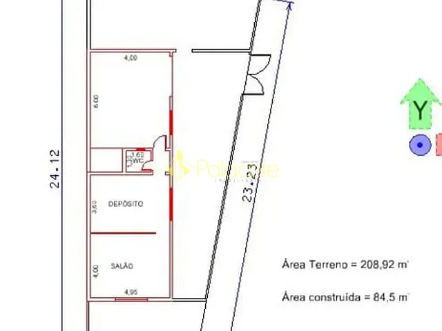 Galpão / Barracão com 210m², à venda, no bairro Jardim São José em Caçapava