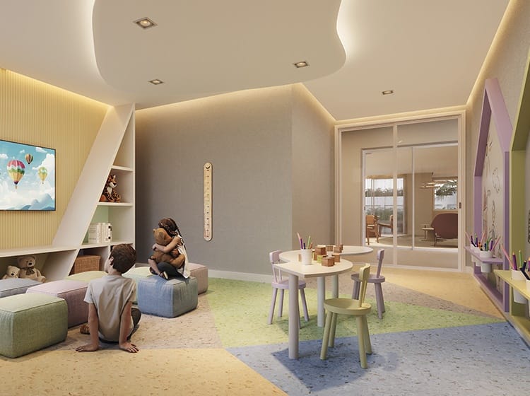 Perspectiva do Empreendimento - Lançamento  Almaviva by Tarraf - Jd. Nova Yorque | CityBens imóveis
