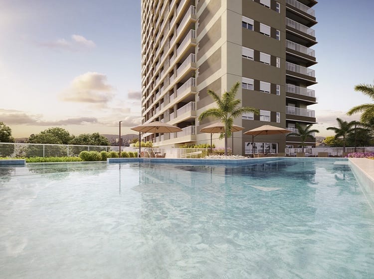 Perspectiva do Empreendimento - Lançamento  Almaviva by Tarraf - Jd. Nova Yorque | CityBens imóveis