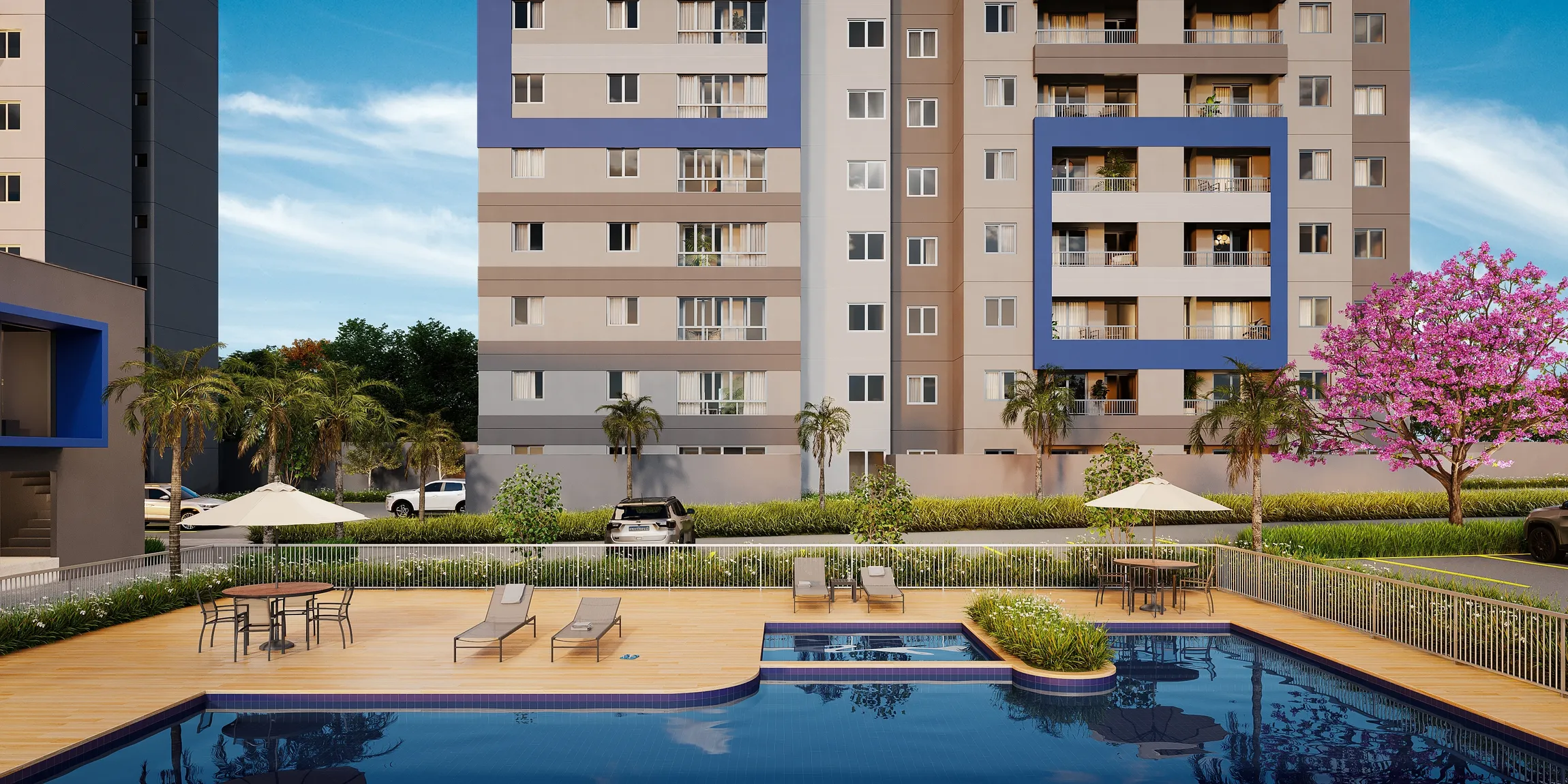Perspectiva do Empreendimento - Eco Vila Pinheiros | Lançamento de Apartamentos em Sumaré | KAPOK IMÓVEIS