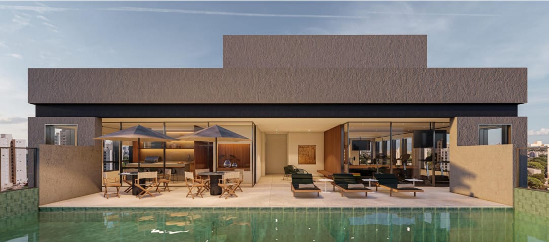 Perspectiva do Empreendimento - apartamentos de 43 a 48m² à venda, Jardim Paineiras/Casa Figueira, Campinas, SP | Methodo Assessoria Imobiliária e Administração de Bens Ltda