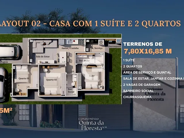 Empreendimento disponível, no bairro Floresta em Santarém