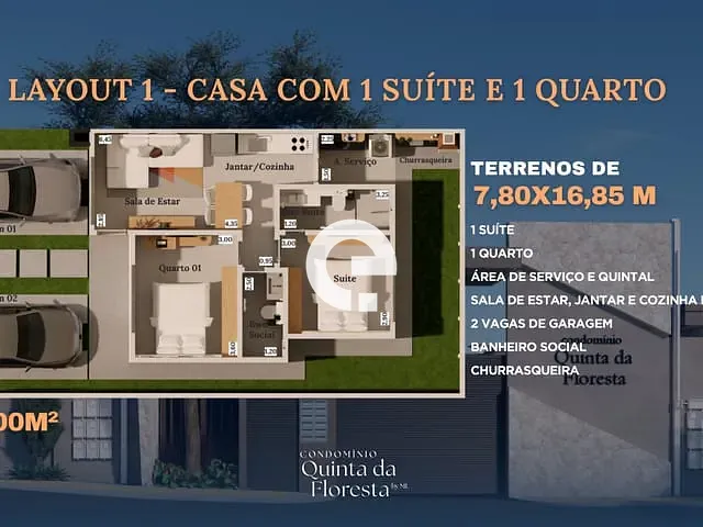 Empreendimento disponível, no bairro Floresta em Santarém