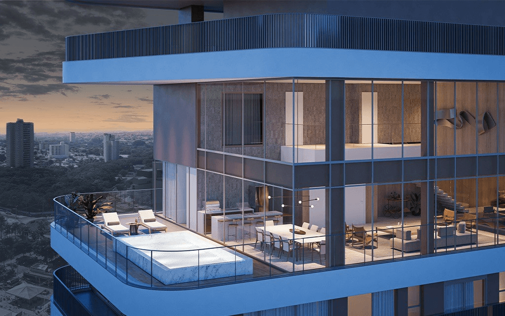 Perspectiva do Empreendimento - Monjardin by Tarraf - Em construção | CityBens imóveis