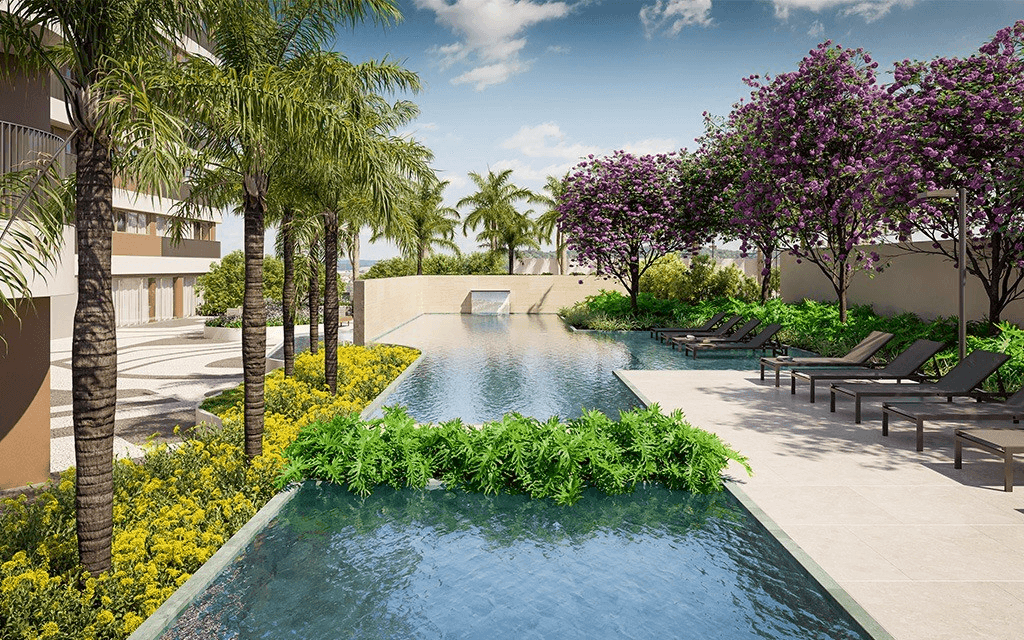 Perspectiva do Empreendimento - Monjardin by Tarraf - Em construção | CityBens imóveis