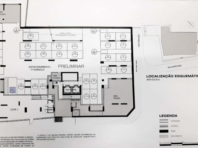 Planta do Empreendimento - Empreendimento Comercial à venda Butantã São Paulo - SP | Haus Mitre Alto Butantã - Lojas | Correteria Imóveis