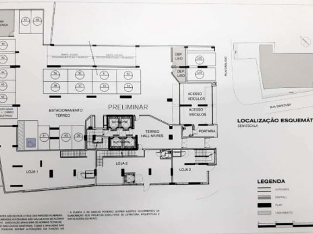 Planta do Empreendimento - Empreendimento Comercial à venda Butantã São Paulo - SP | Haus Mitre Alto Butantã - Lojas | Correteria Imóveis