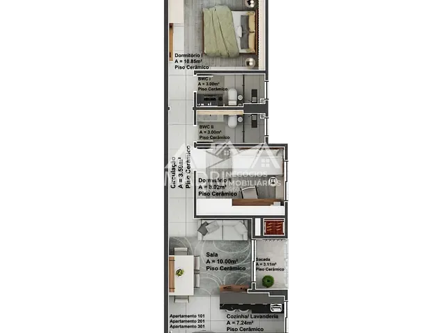 Empreendimento disponível, no bairro Nova Palhoça em Palhoça